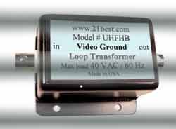moderate video ground loop problem