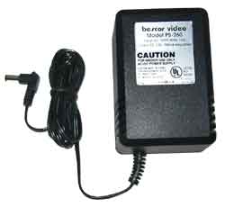 Battery eliminator or external power supply.